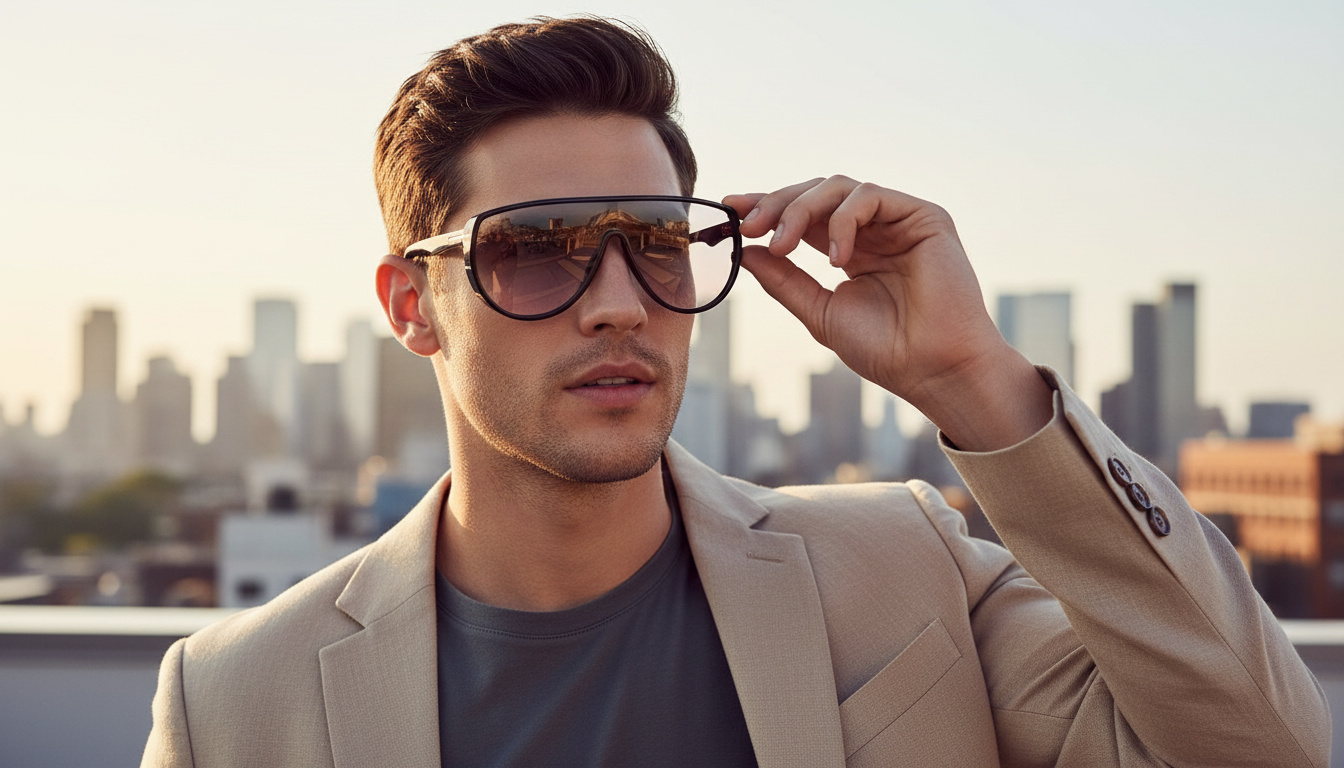 Widok z przodu Tom Ford ACHILLES (FT1182 - 01A)