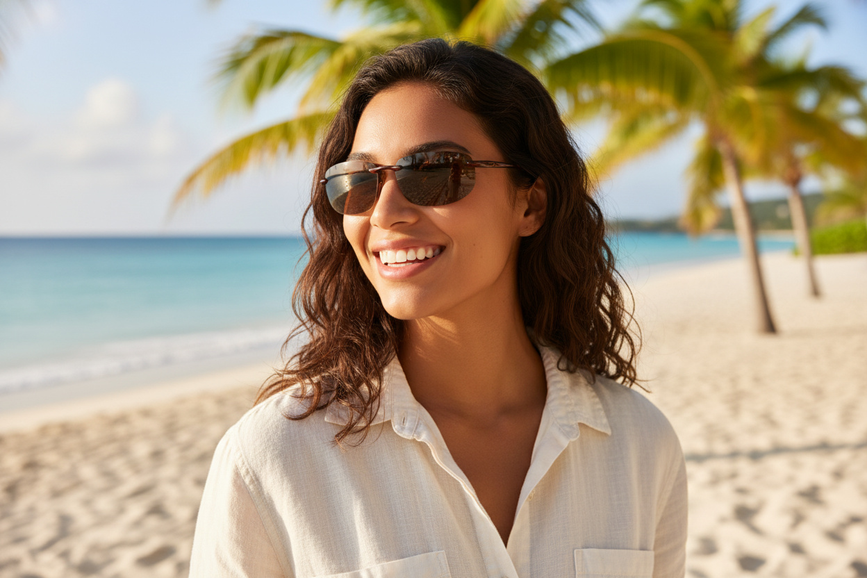 Widok z przodu Maui Jim Hookipa (H807-1025)