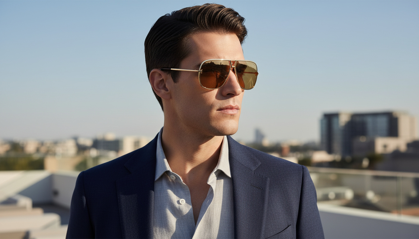 Widok z przodu Tom Ford STAVROS (FT1204 - 30E)