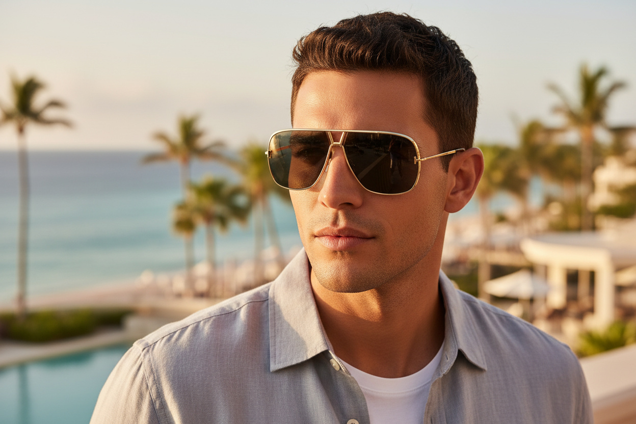 Widok z przodu Tom Ford STAVROS (FT1204 - 30N)