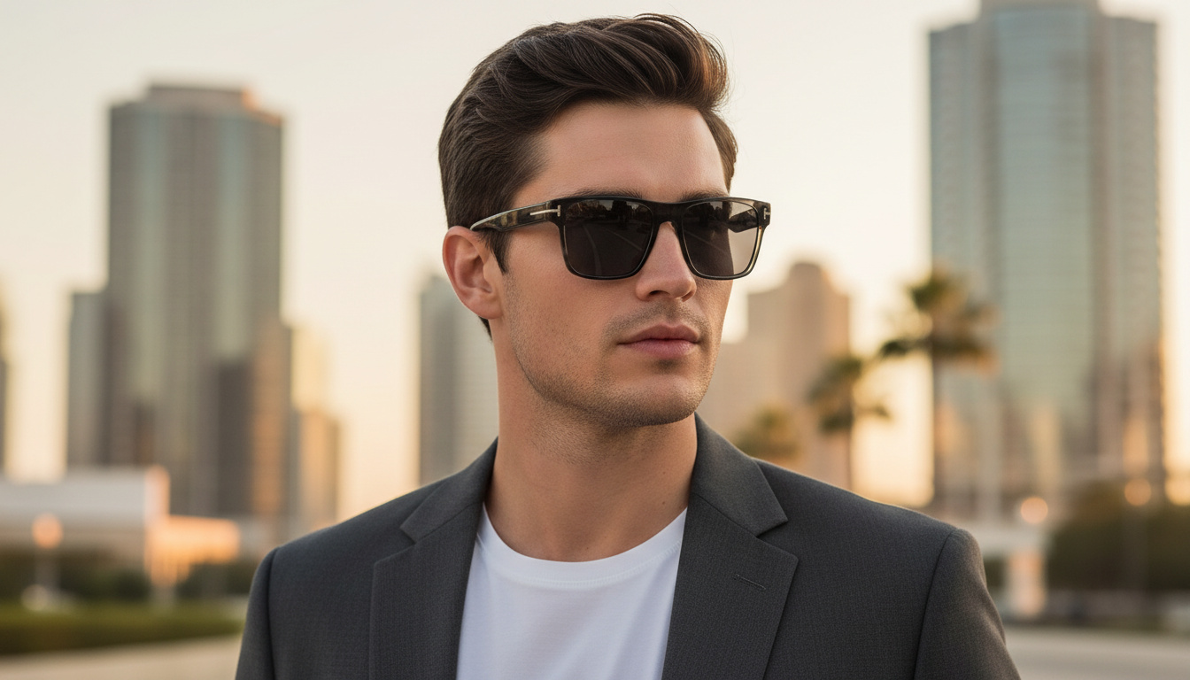 Widok z przodu Tom Ford CALDER (FT1205 - 56A)