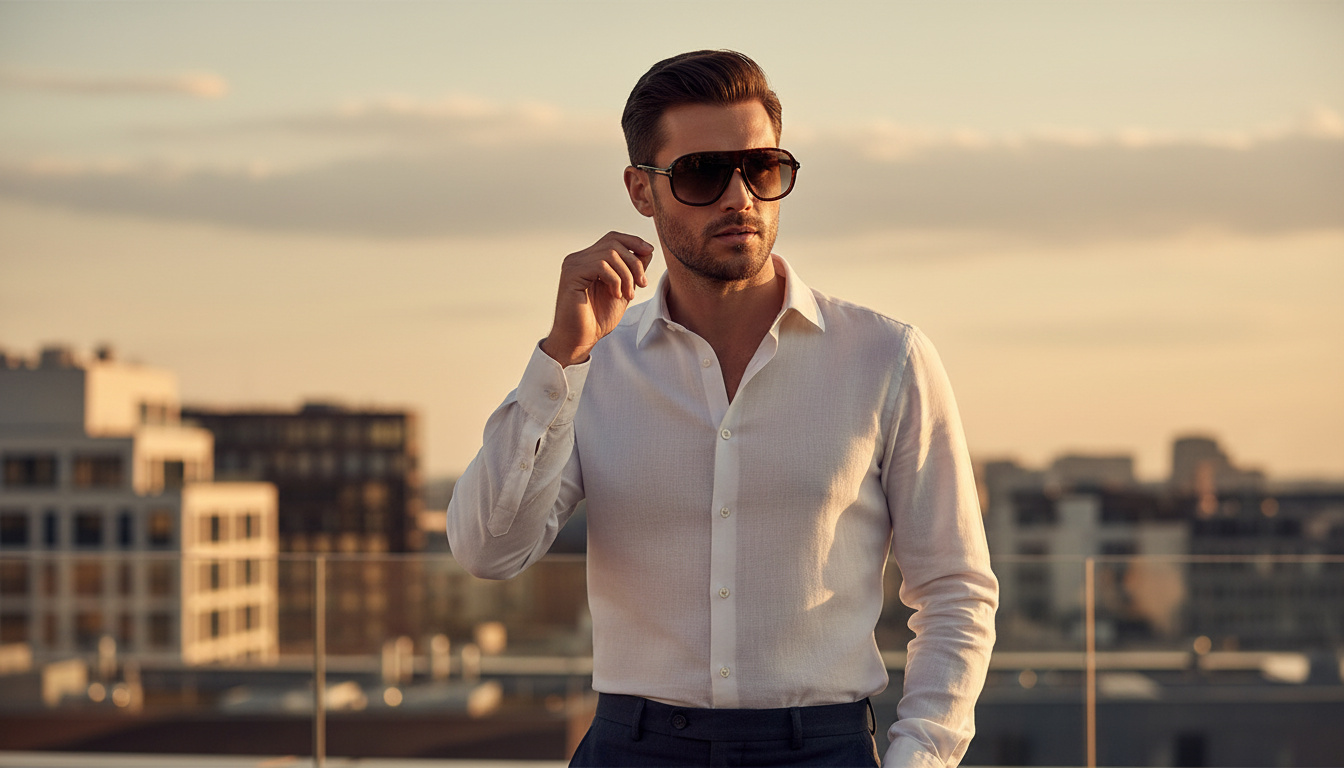 Widok z przodu Tom Ford GUILLAUME (FT1208 - 52K)