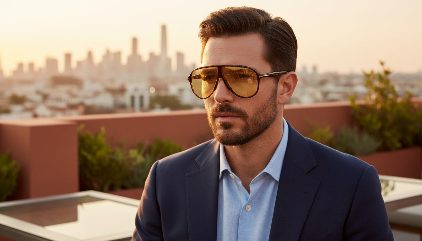 Widok z przodu Tom Ford VLADIMIR (FT1211 - 52E)