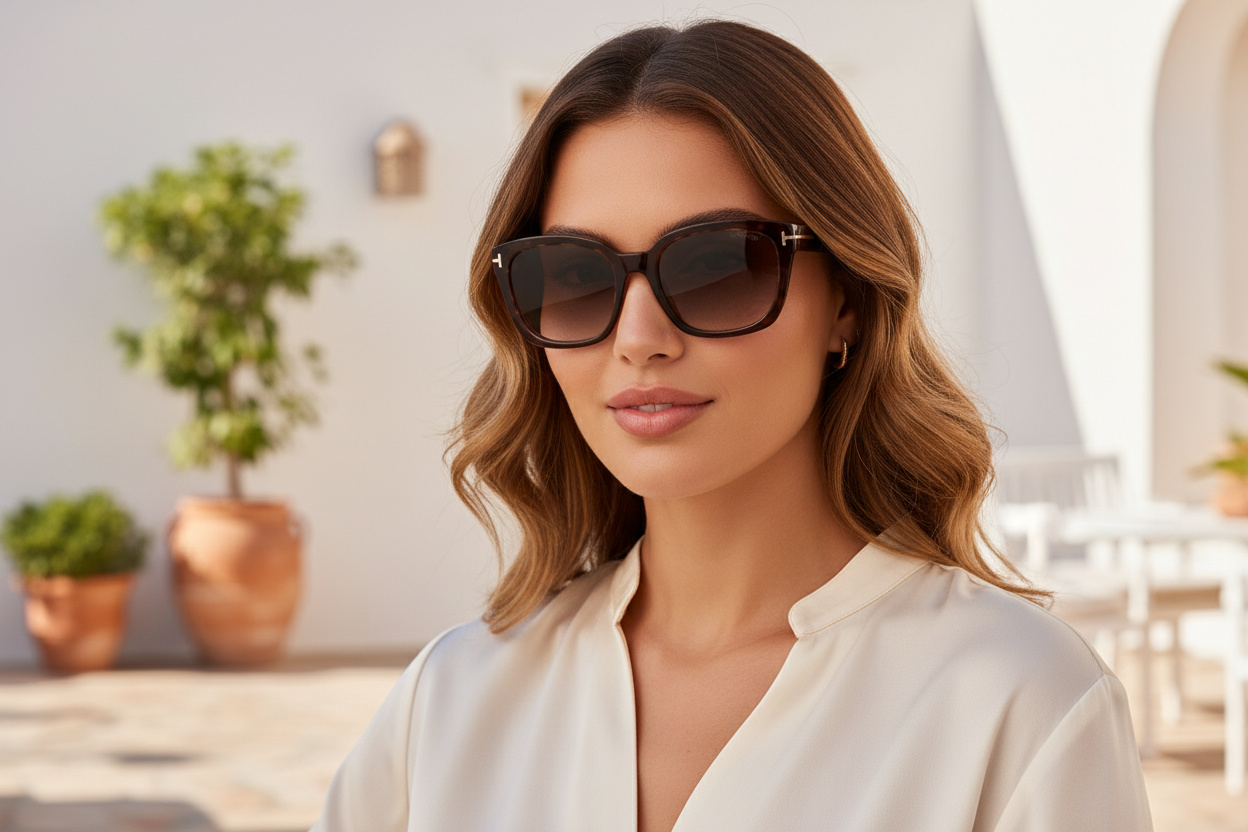 Widok z przodu Tom Ford HAYLAY (FT1216 - 52B)