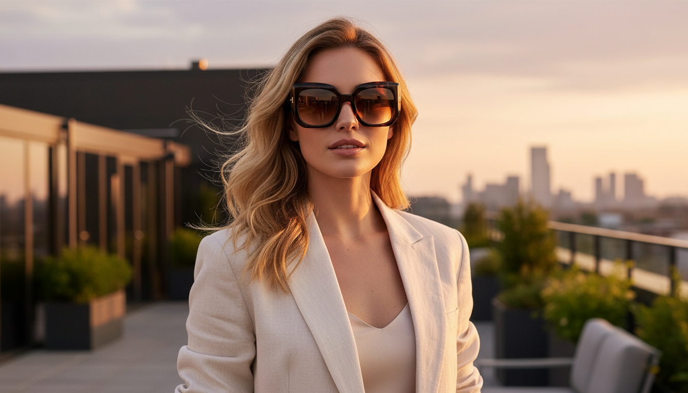 Widok z przodu Tom Ford CARLA-02 (FT1220 - 52F)