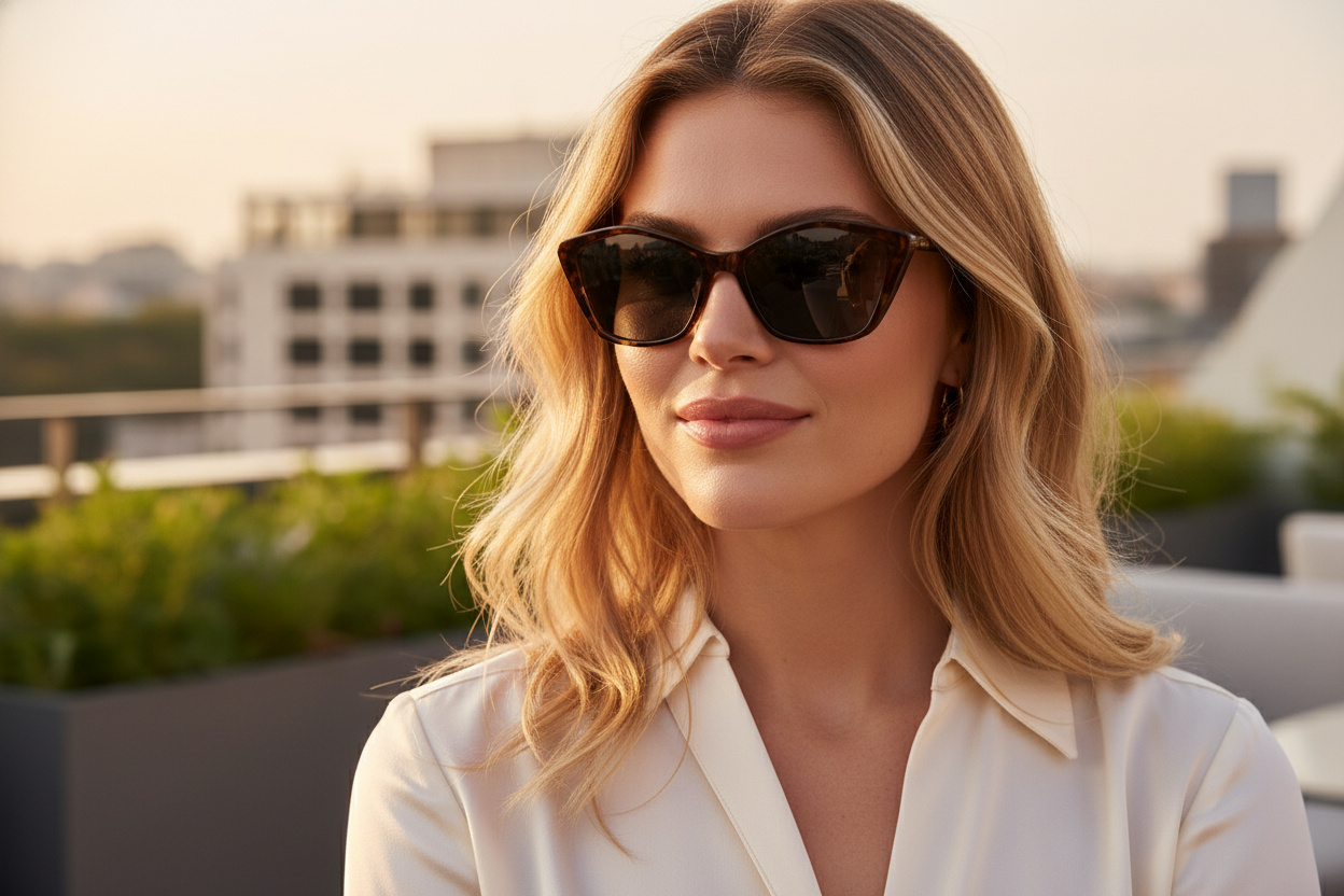 Widok z przodu Saint Laurent SL 775 (002)