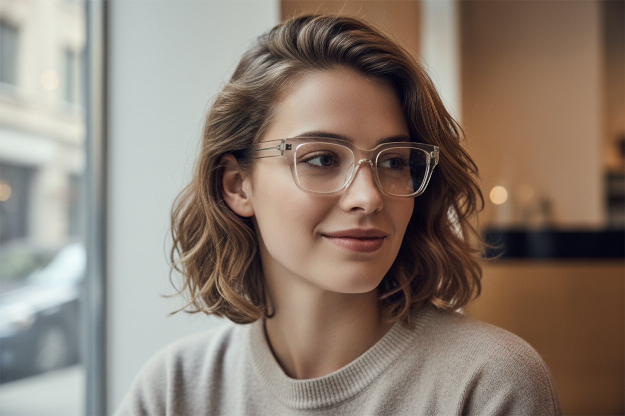 Widok z przodu Saint Laurent SL 804 (004)