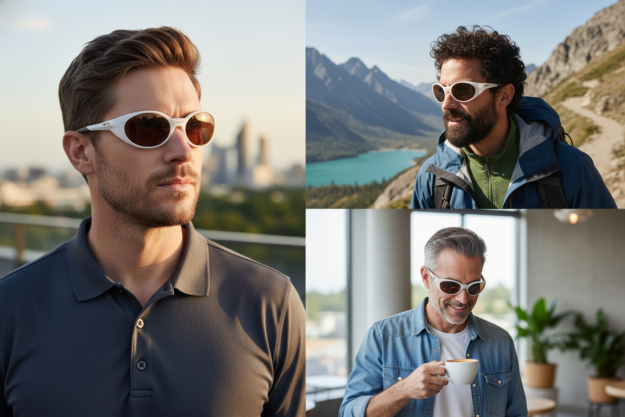 Widok z przodu Oakley EYEJACKET REDUX (OO9438 - 943824)