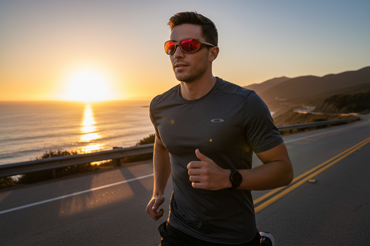 Widok z przodu Oakley EYEJACKET REDUX (OO9438 - 943825)