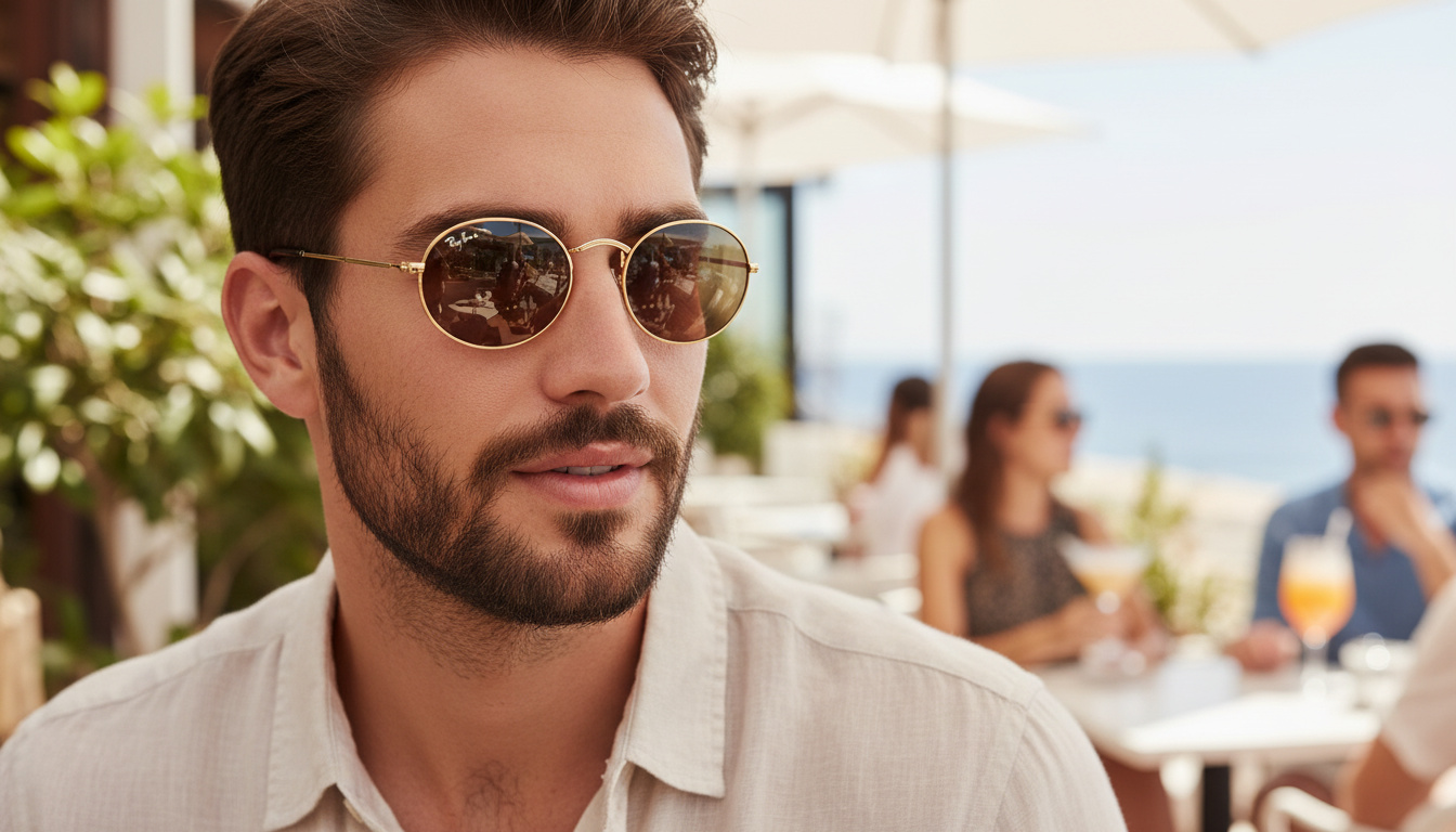 Widok z przodu Ray-Ban OVAL (RB3547 - 001/1A)