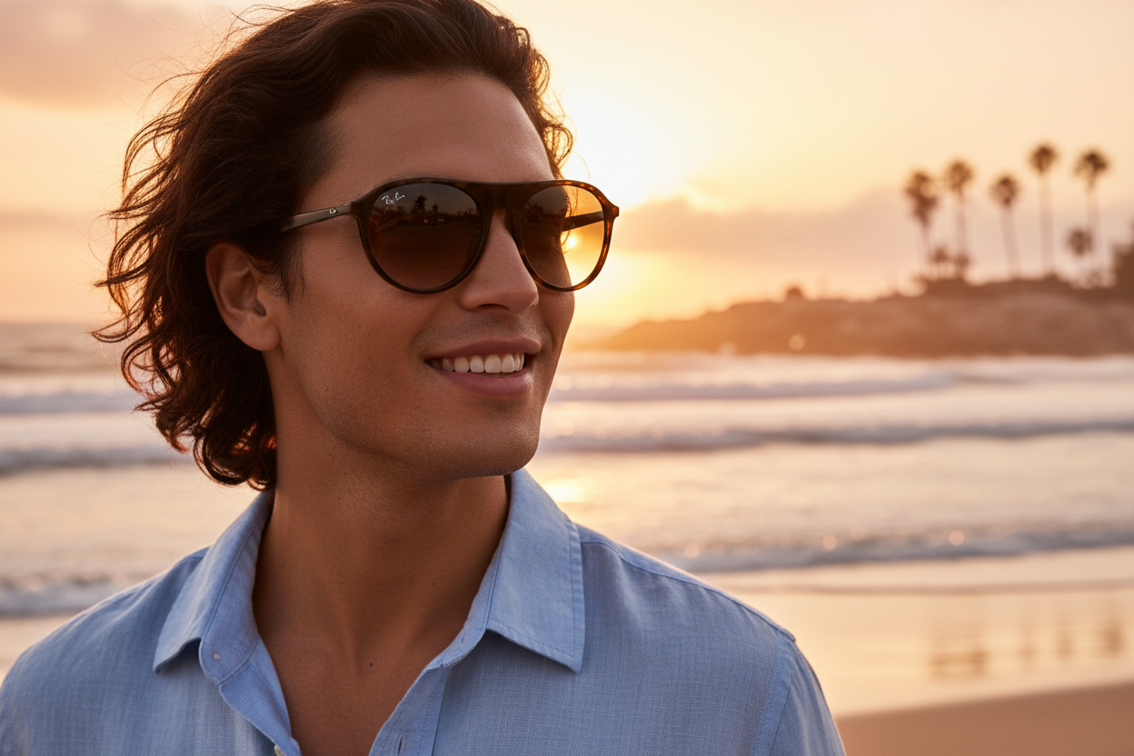 Widok z przodu Ray-Ban RB2215 (902/51)