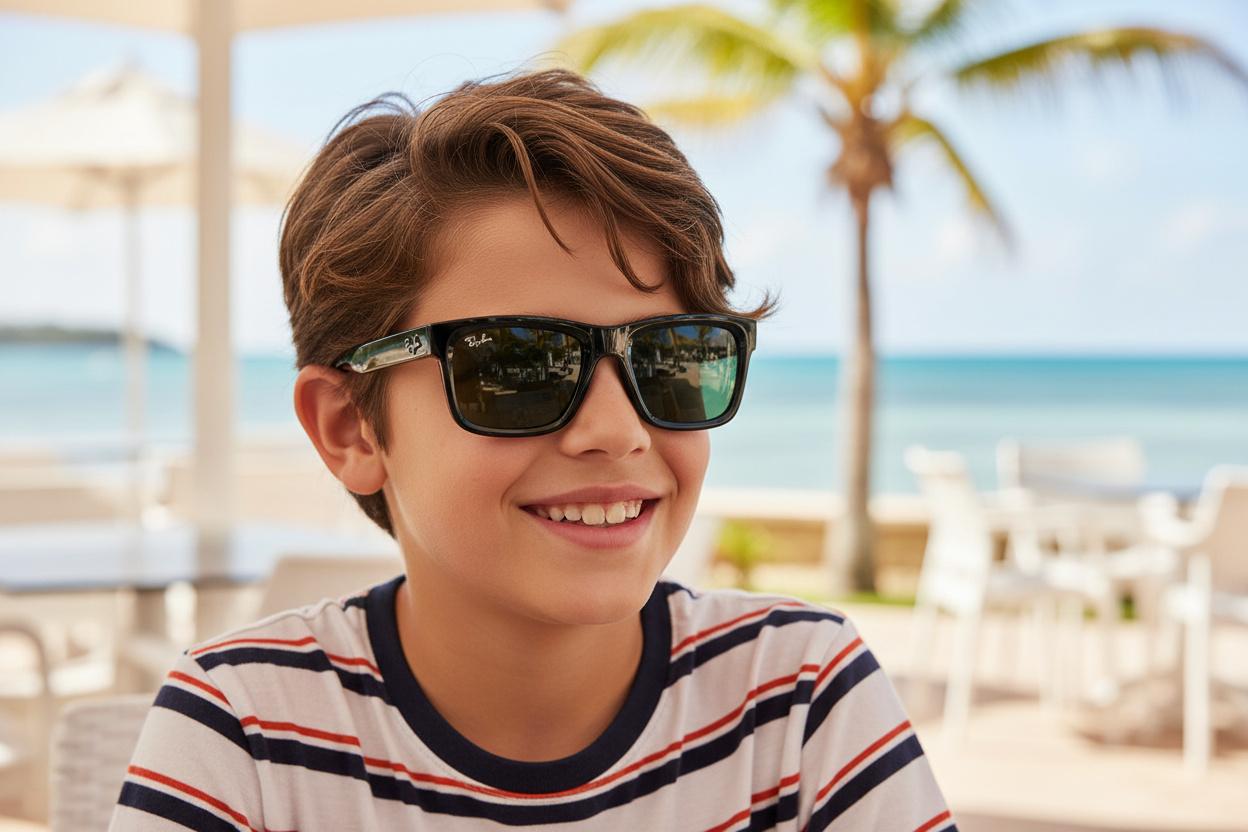 Widok z przodu Ray-Ban Kids RJ9196S (100/71)