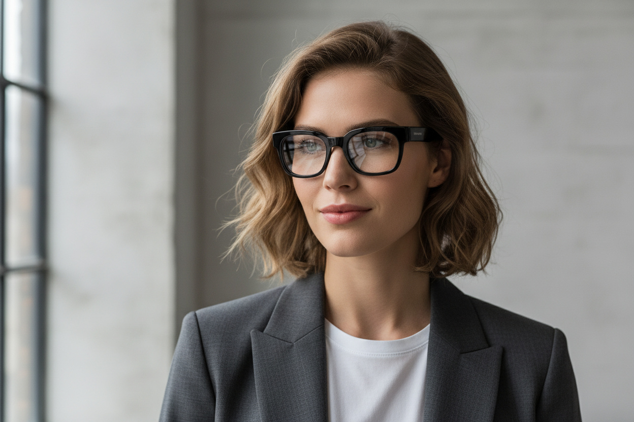 Widok z przodu Saint Laurent SL 805 (001)