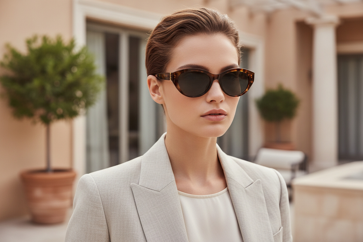 Widok z przodu Saint Laurent SL M148 (003)