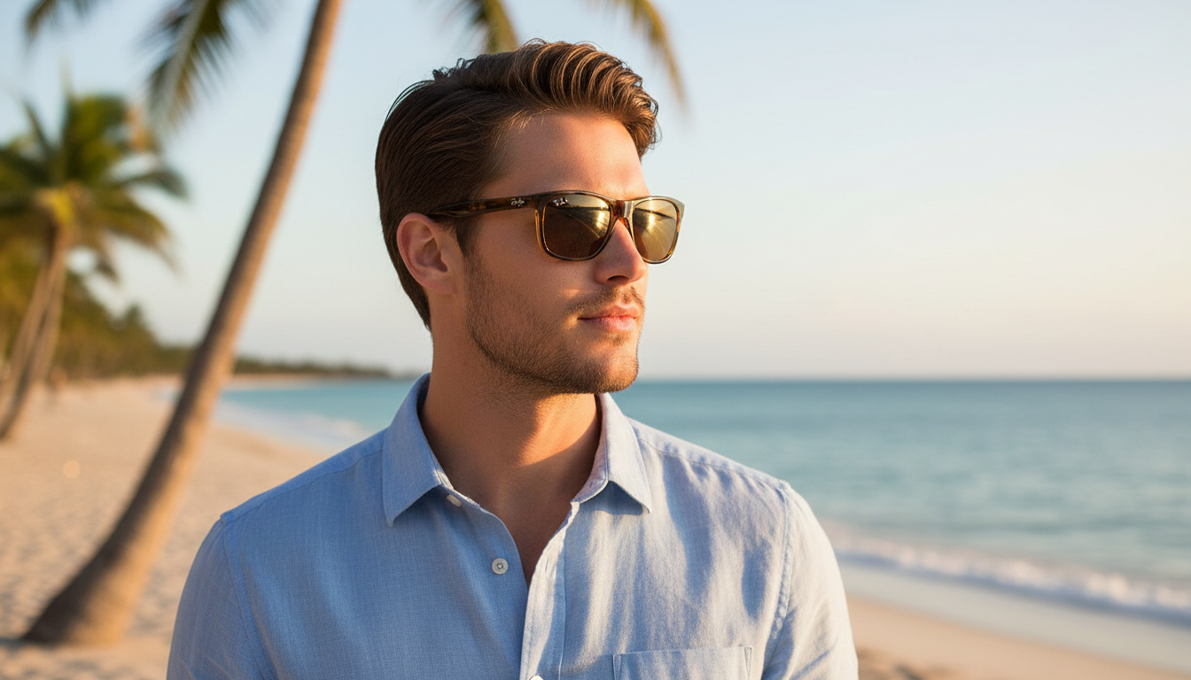 Widok z przodu Ray-Ban RB4181 (RB4181 - 710/83)
