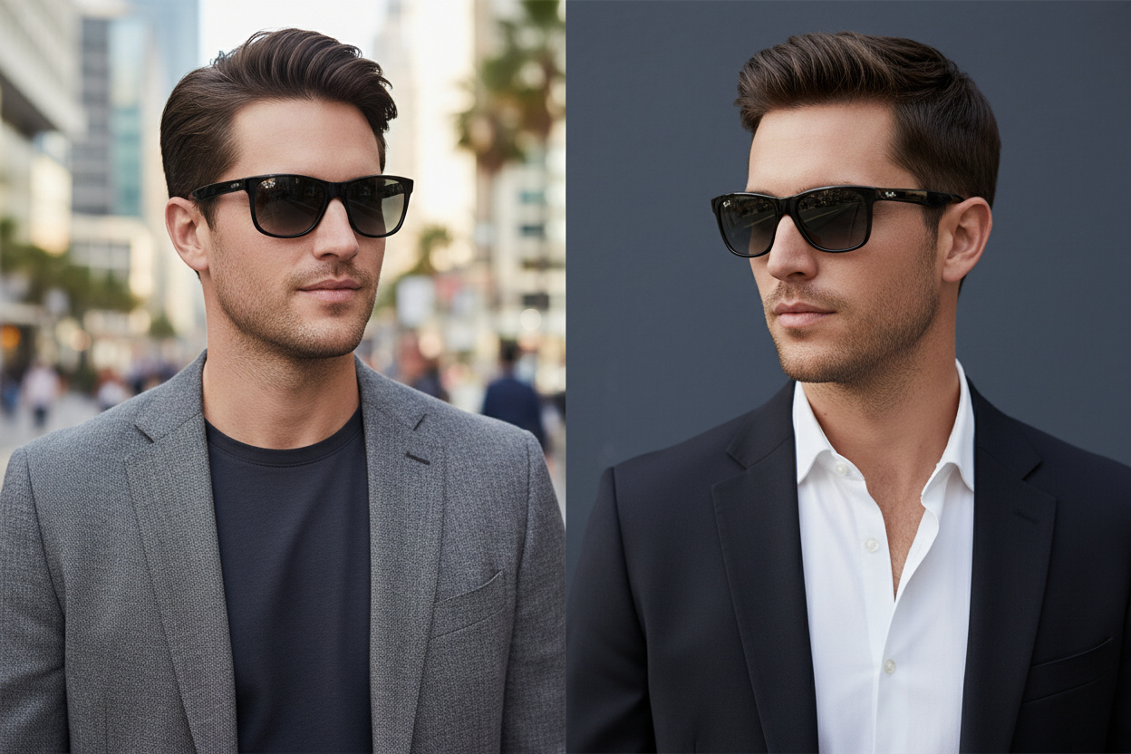 Widok z przodu Ray-Ban RB4181 (RB4181 - 601/71)