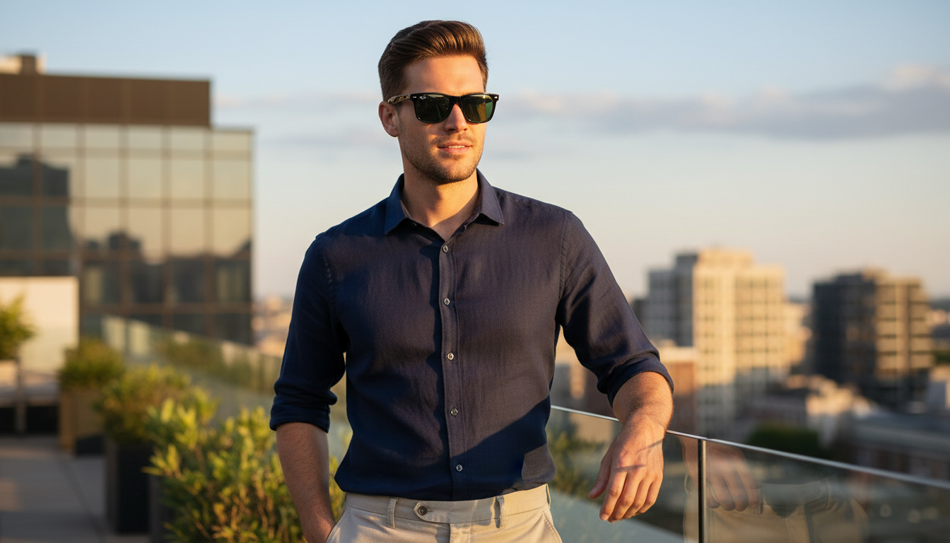 Widok z przodu Ray-Ban RB4181 (RB4181 - 601)