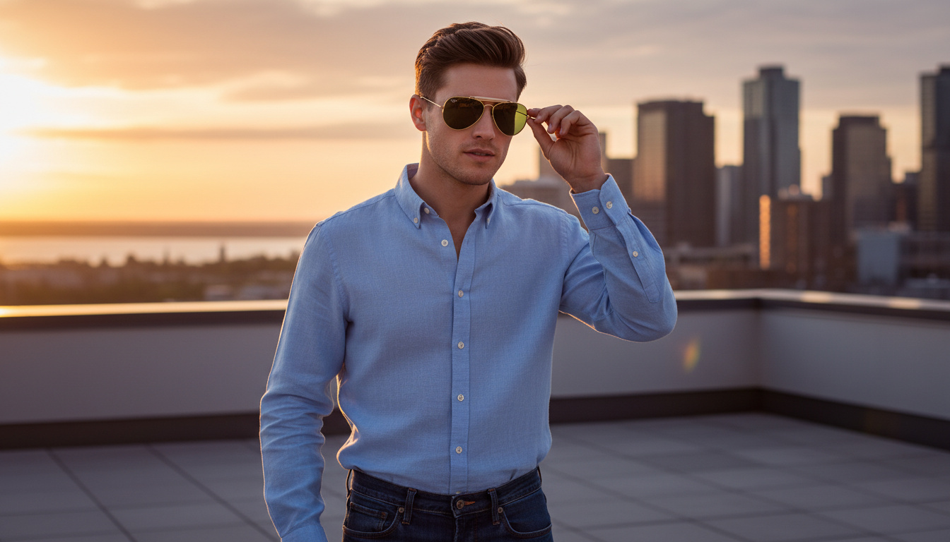 Widok z przodu Ray-Ban OUTDOORSMAN I (RB3030 - L0216)