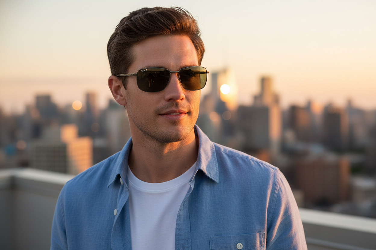 Widok z przodu Ray-Ban N/A (RB3498 - 002/9A)