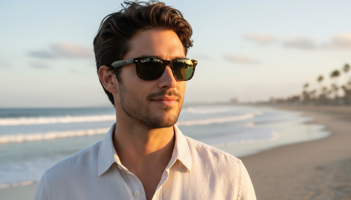 Widok z przodu Ray-Ban NEW WAYFARER (RB2132 - 902)