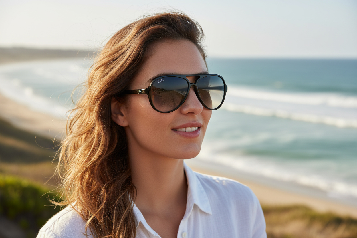 Widok z przodu Ray-Ban CATS 5000 (RB4125 - 601/32)