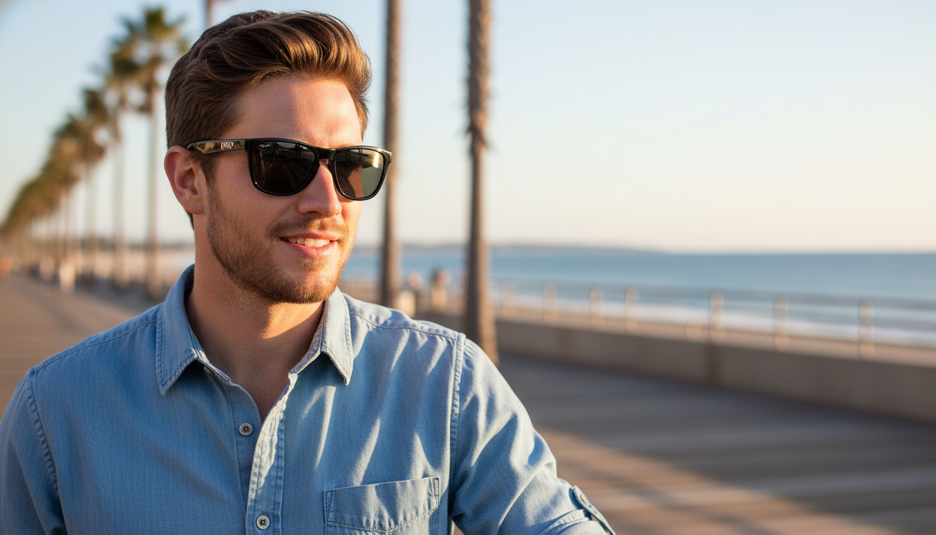 Widok z przodu Oakley FROGSKINS (OO9013 - 24-306)