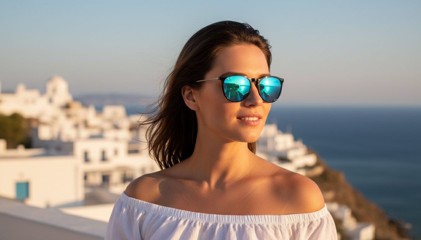 Widok z przodu Ray-Ban ERIKA (RB4171 - 601/55)