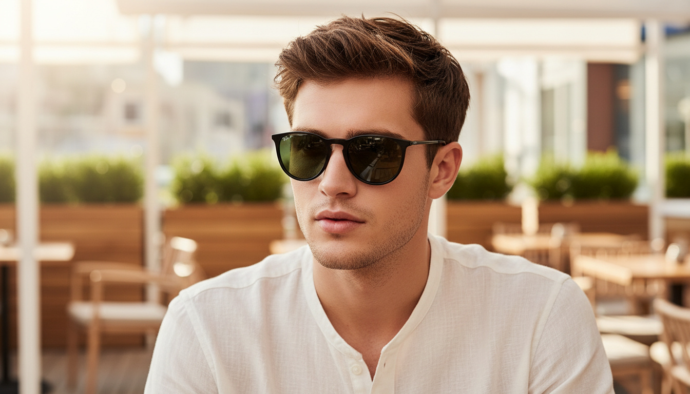 Widok z przodu Ray-Ban ERIKA (RB4171 - 601/2P)