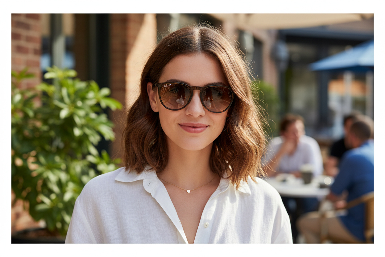 Widok z przodu Ray-Ban ERIKA (RB4171 - 710/T5)
