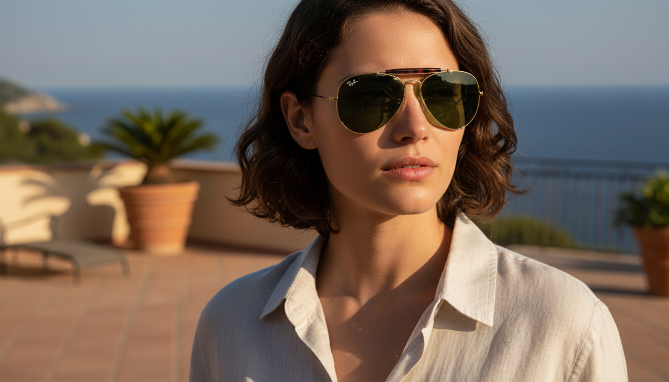 Widok z przodu Ray-Ban OUTDOORSMAN II (RB3029 - 181)
