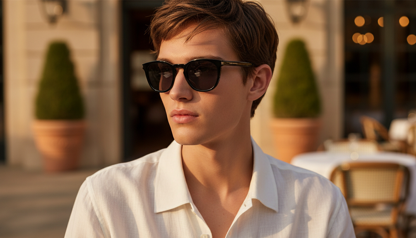 Widok z przodu Saint Laurent SL 28 (002)