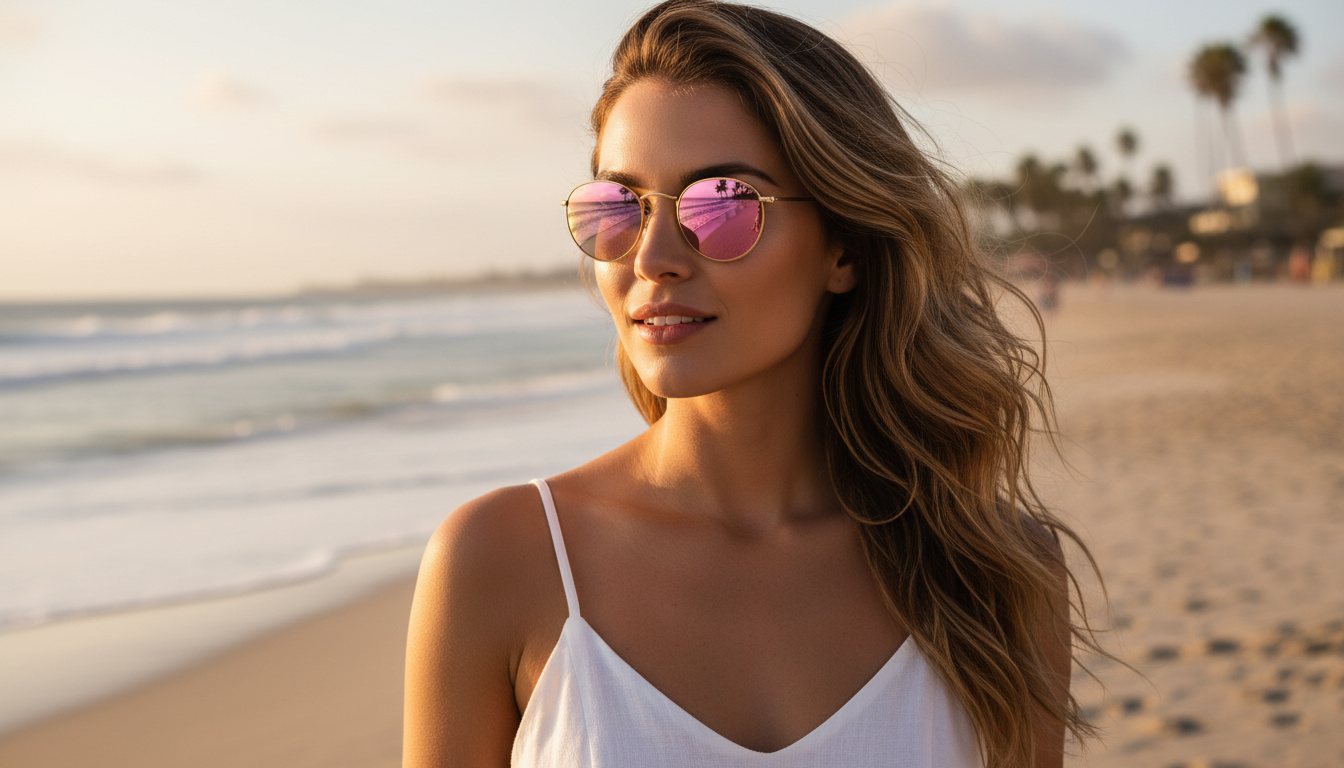 Widok z przodu Ray-Ban ROUND METAL (RB3447N - 001/Z2)