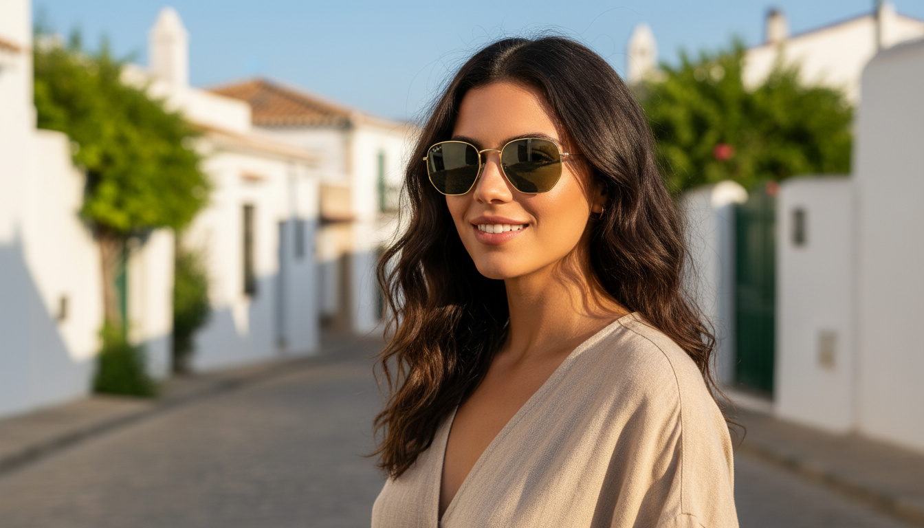 Widok z przodu Ray-Ban HEXAGONAL (RB3548N - 001)