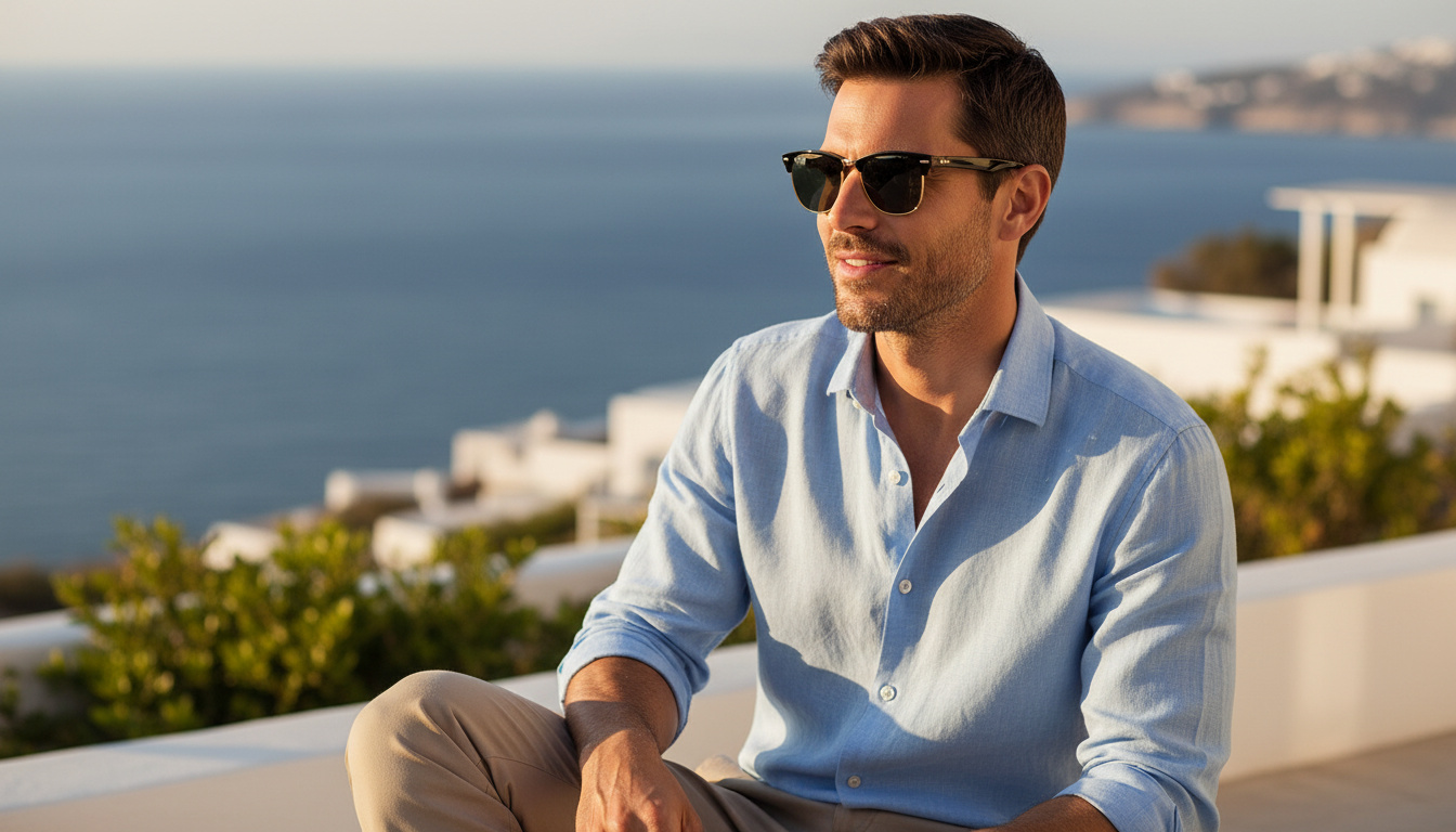 Widok z przodu Ray-Ban CLUBMASTER OVERSIZED (RB4175 - 877/M3)
