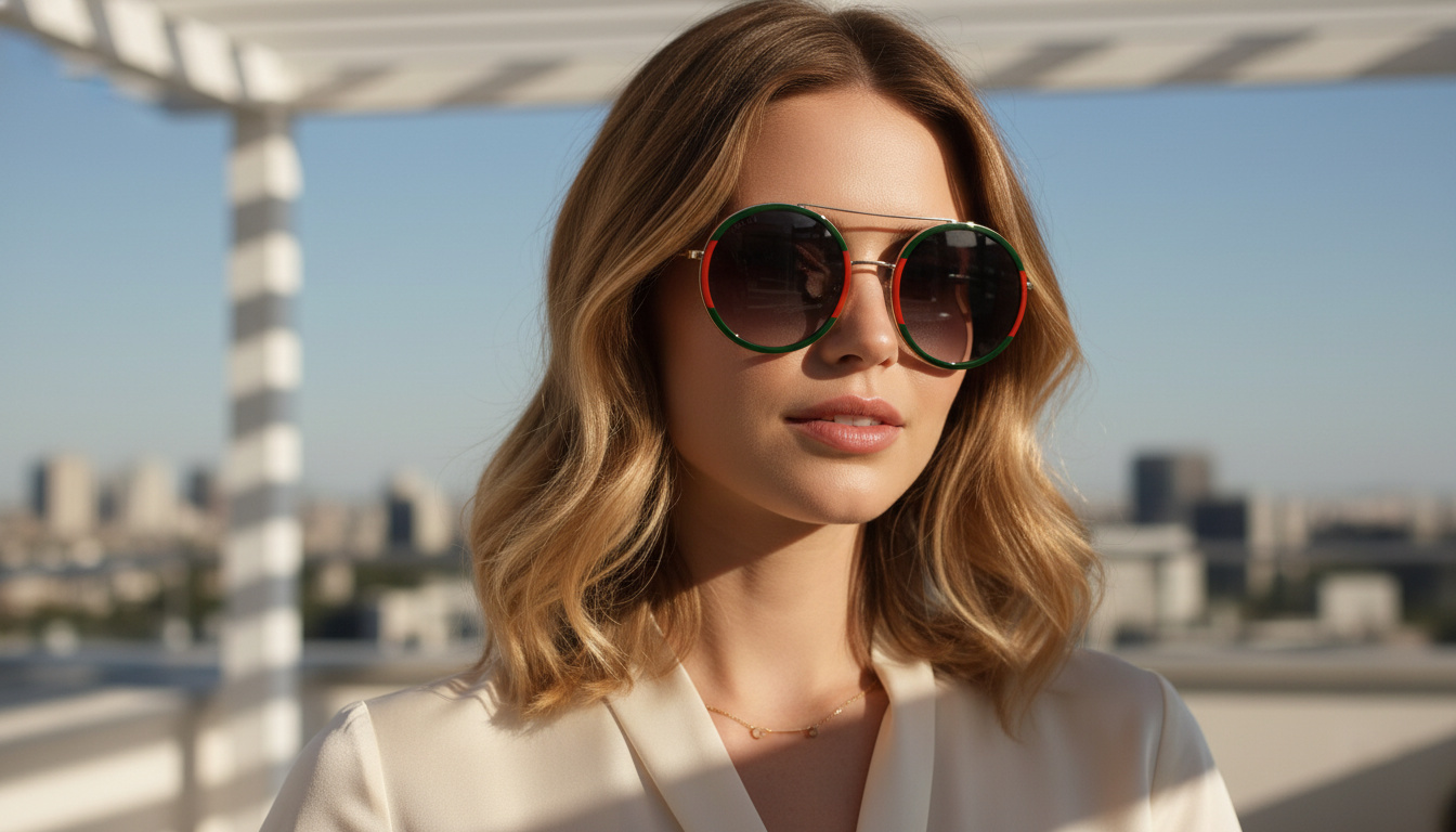 Widok z przodu Gucci GG0061S (003)