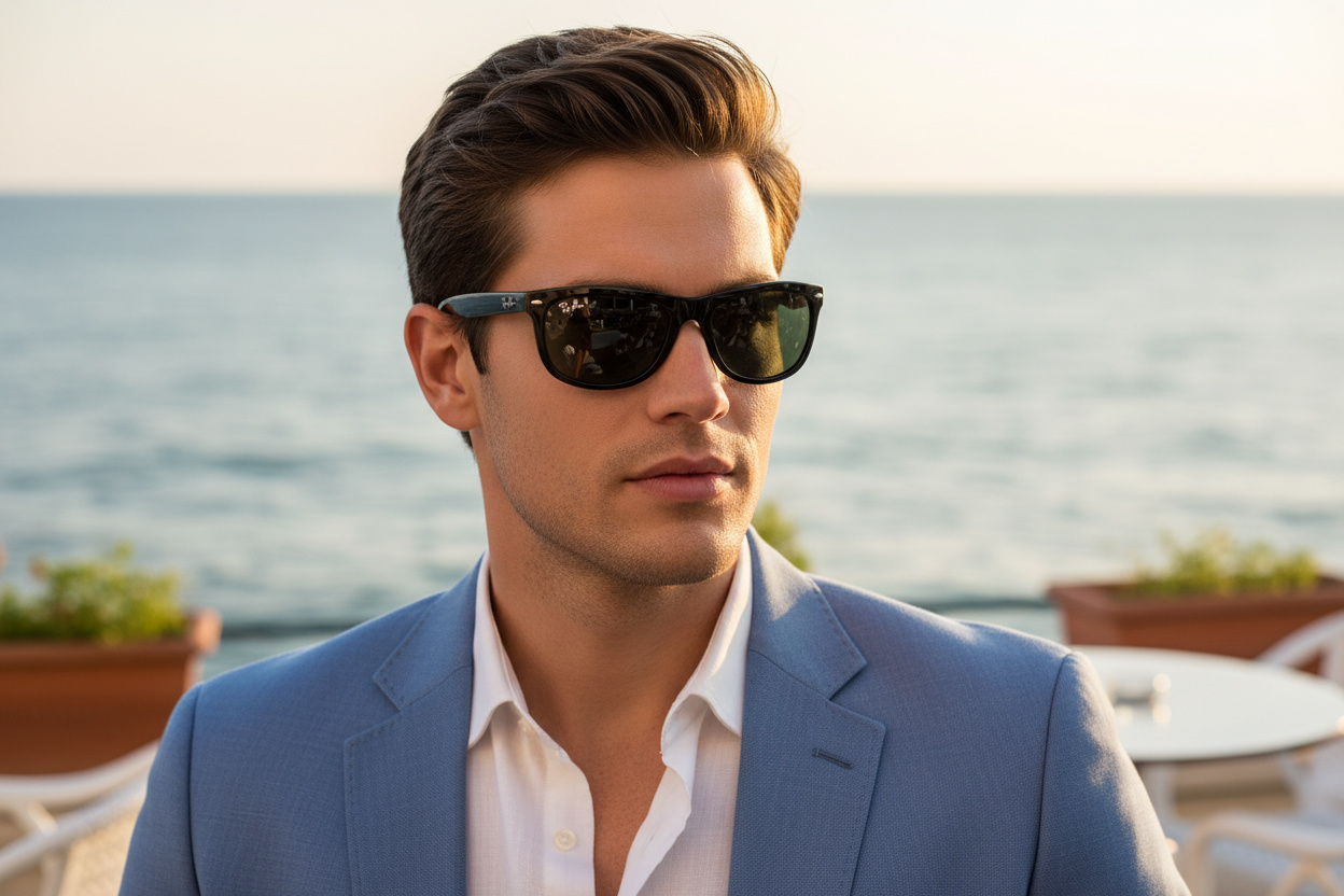 Widok z przodu Ray-Ban BALORAMA (RB4089 - 601/58)