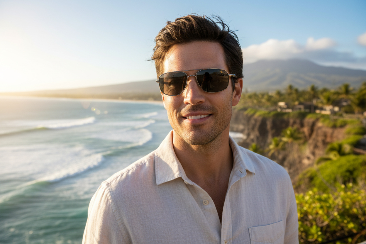 Widok z przodu Maui Jim Kahuna (162-02)