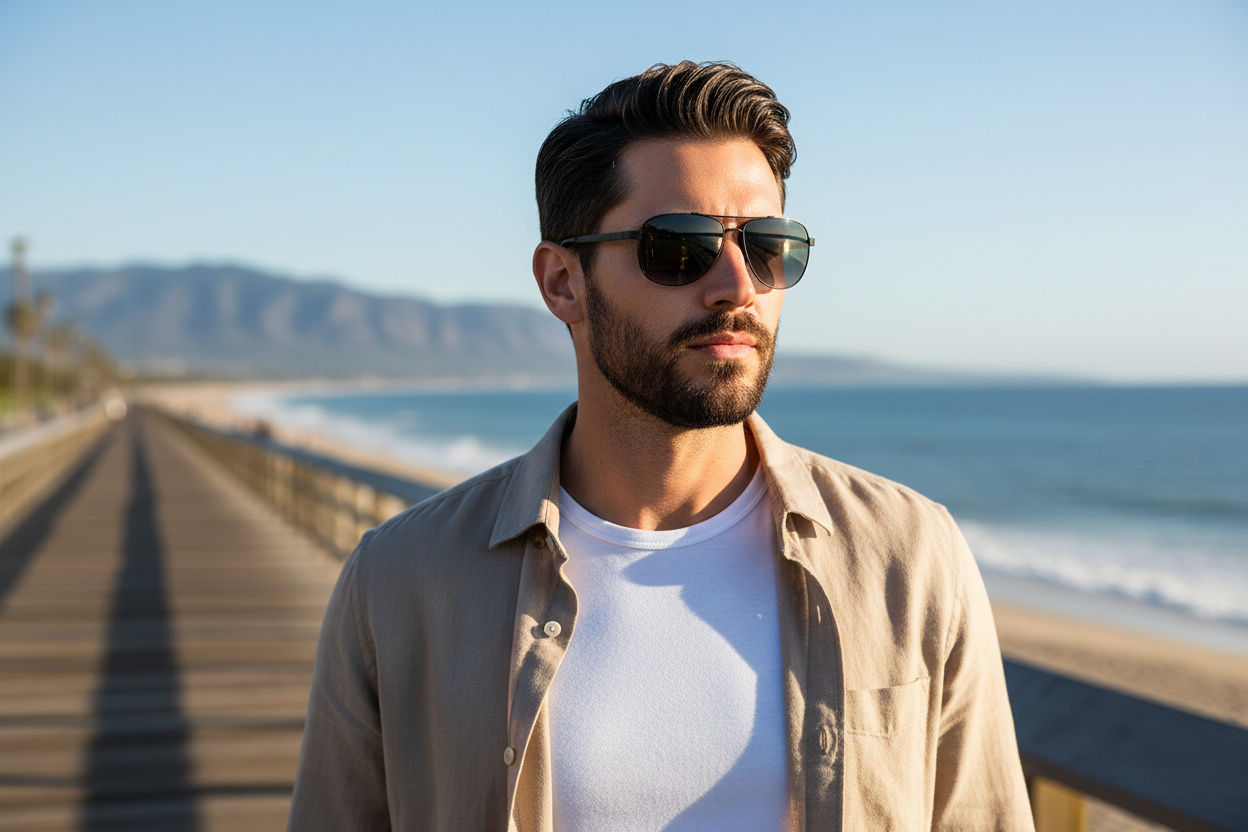 Widok z przodu Maui Jim Guardrails (327-02)