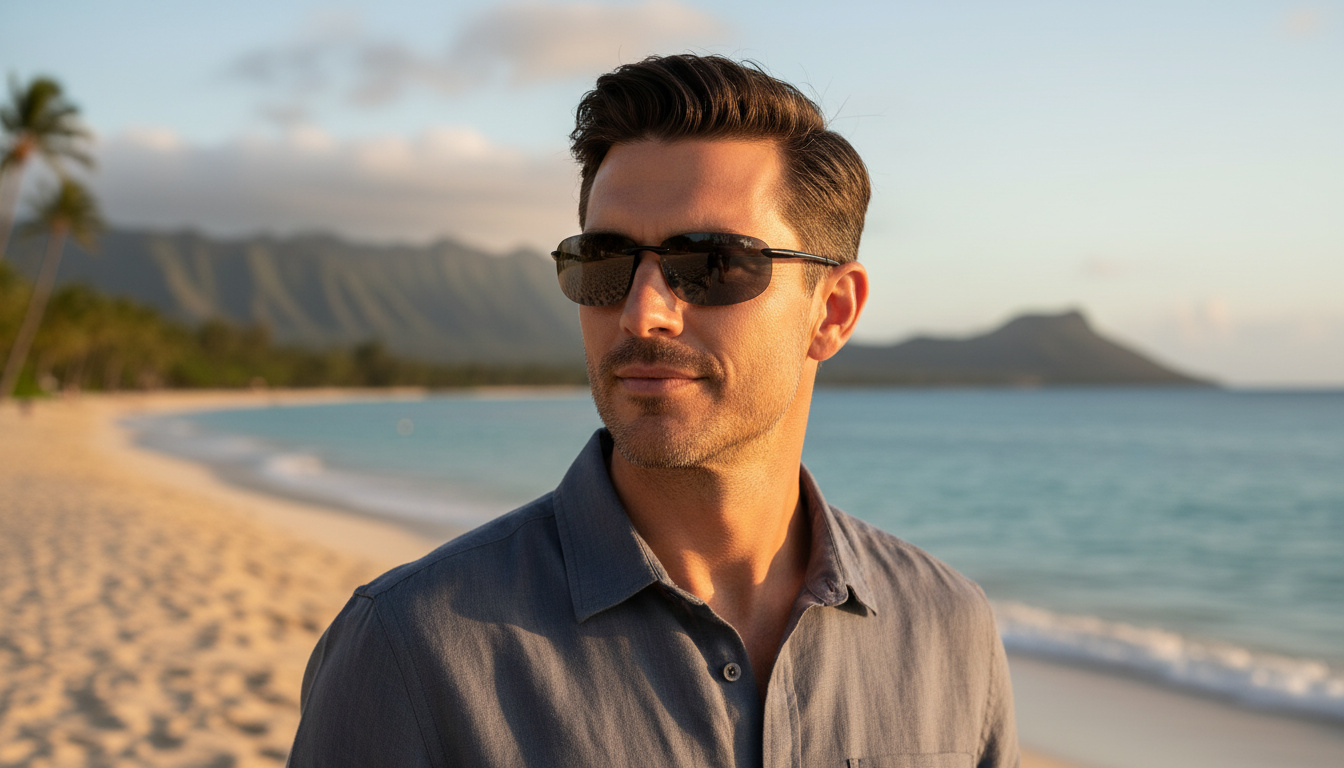 Widok z przodu Maui Jim Hookipa (407-02)