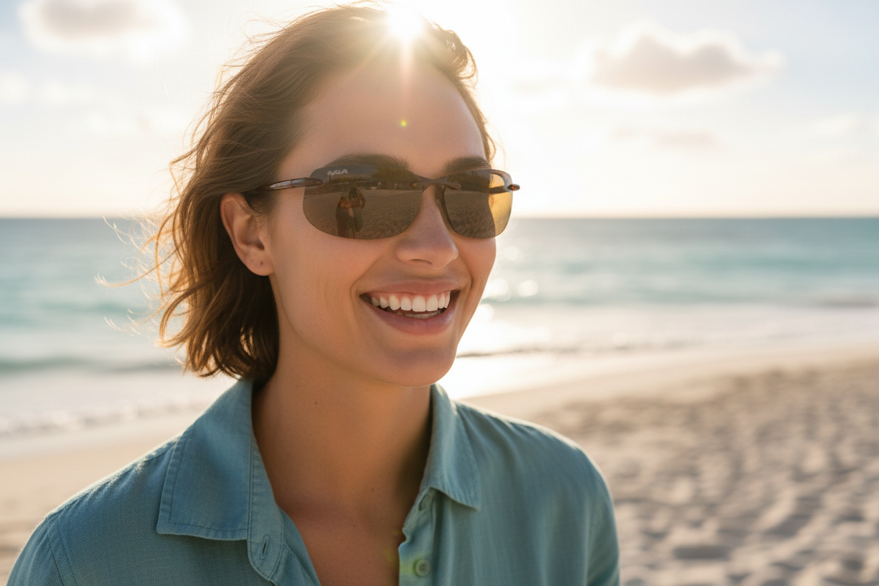 Widok z przodu Maui Jim Banyans (H412-10)