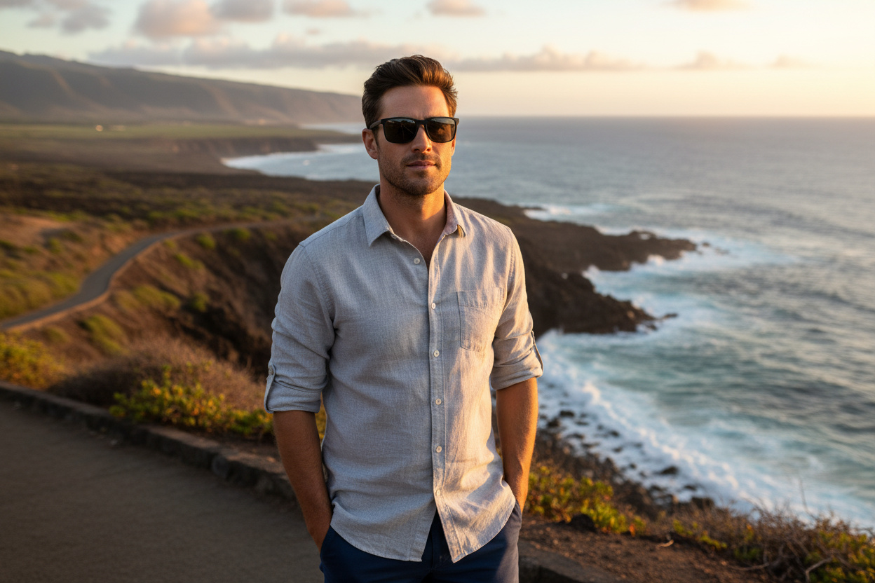 Widok z przodu Maui Jim Kaupo Gap (437-02)