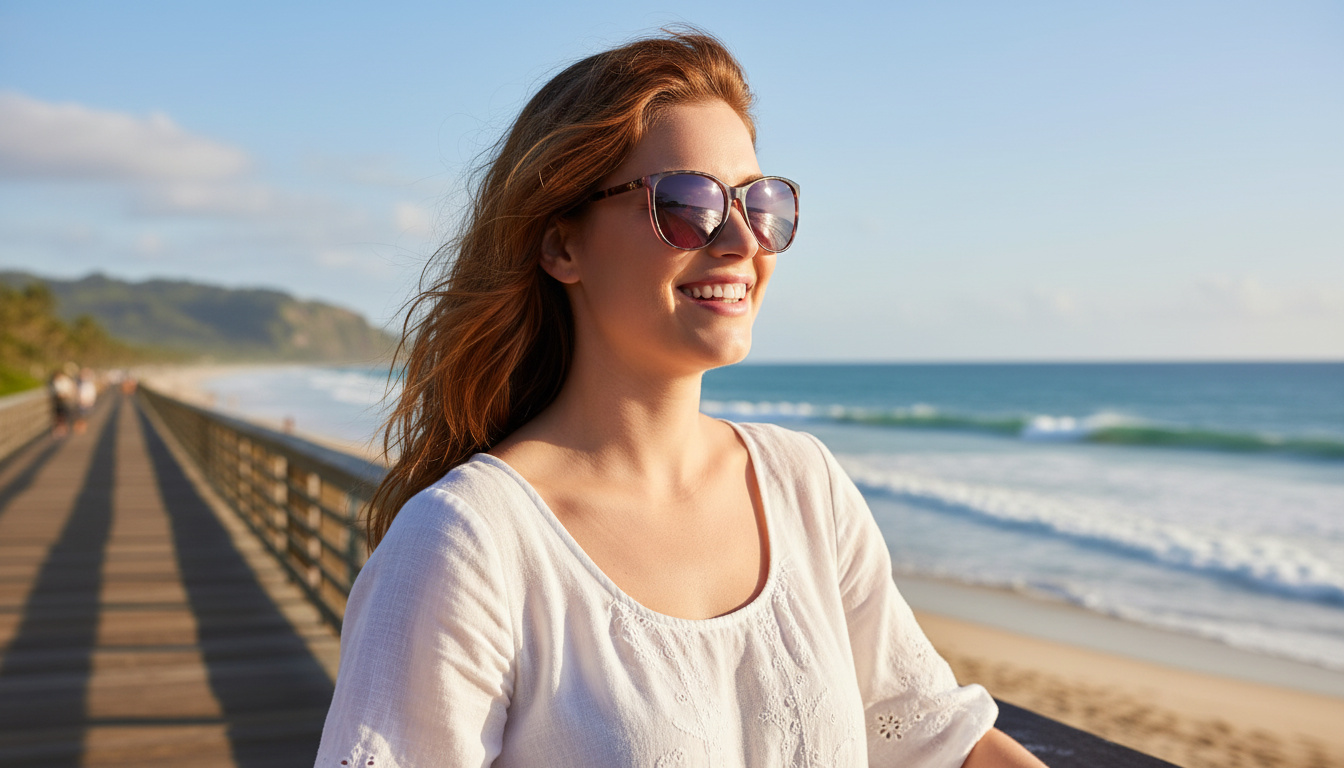 Widok z przodu Maui Jim Ocean (RS723-12B)