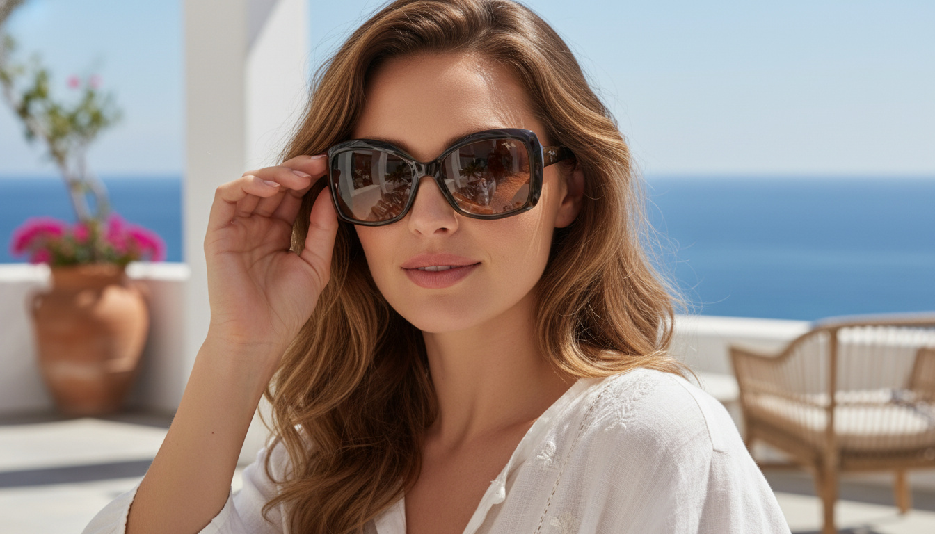 Widok z przodu Maui Jim Orchid (H735-10P)