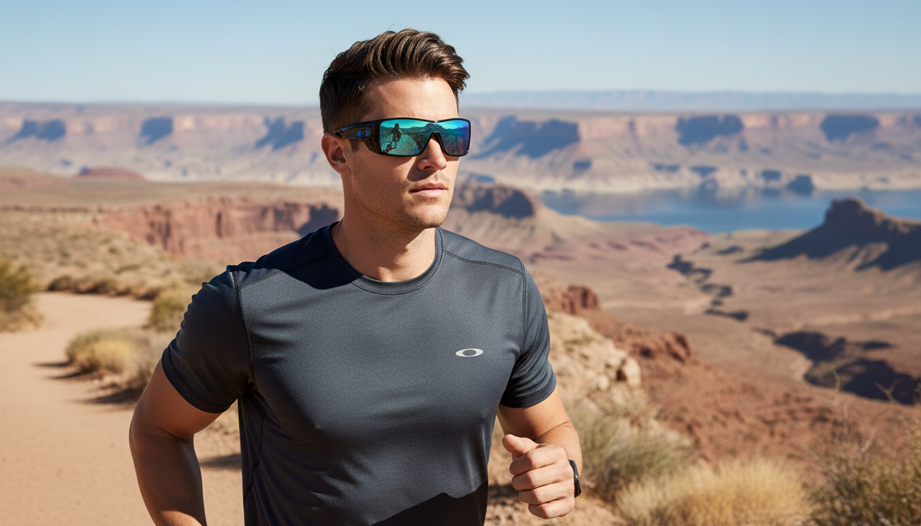 Widok z przodu Oakley BATWOLF (OO9101 - 910158)