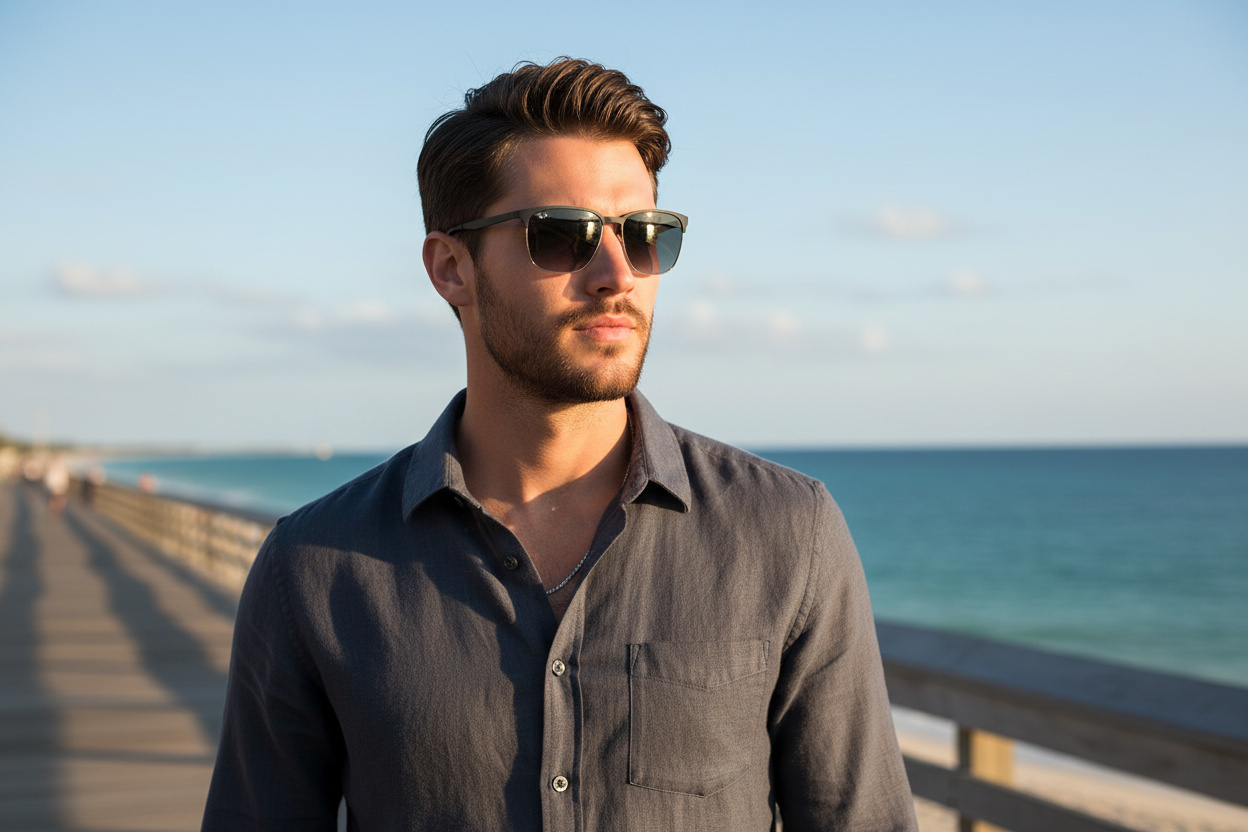 Widok z przodu Ray-Ban RB3569 (90048G)