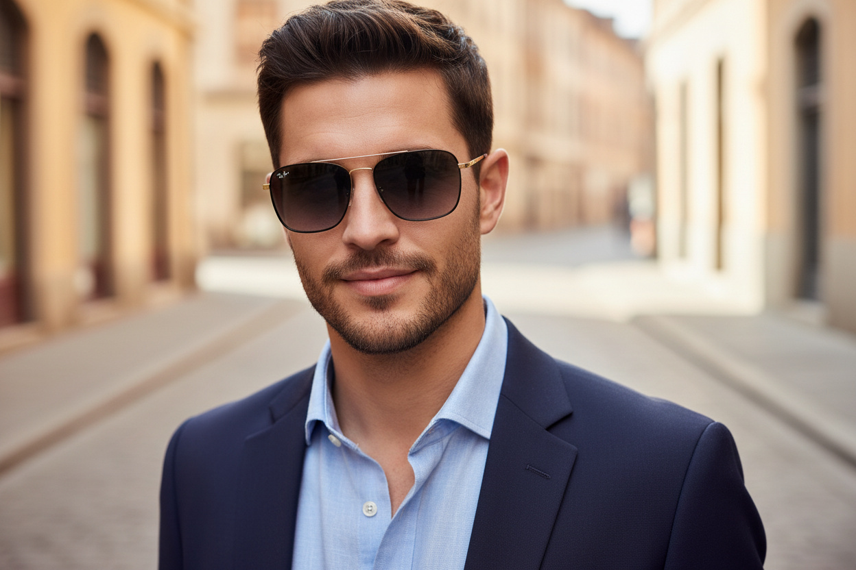 Widok z przodu Ray-Ban RB3588 (90548G)