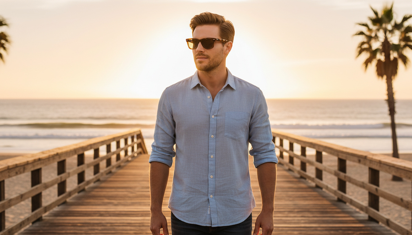 Widok z przodu Ray-Ban WAYFARER (RB4340 - 63973M)