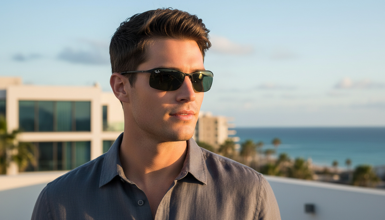 Widok z przodu Ray-Ban RB3183 (RB3183 - 006/71)