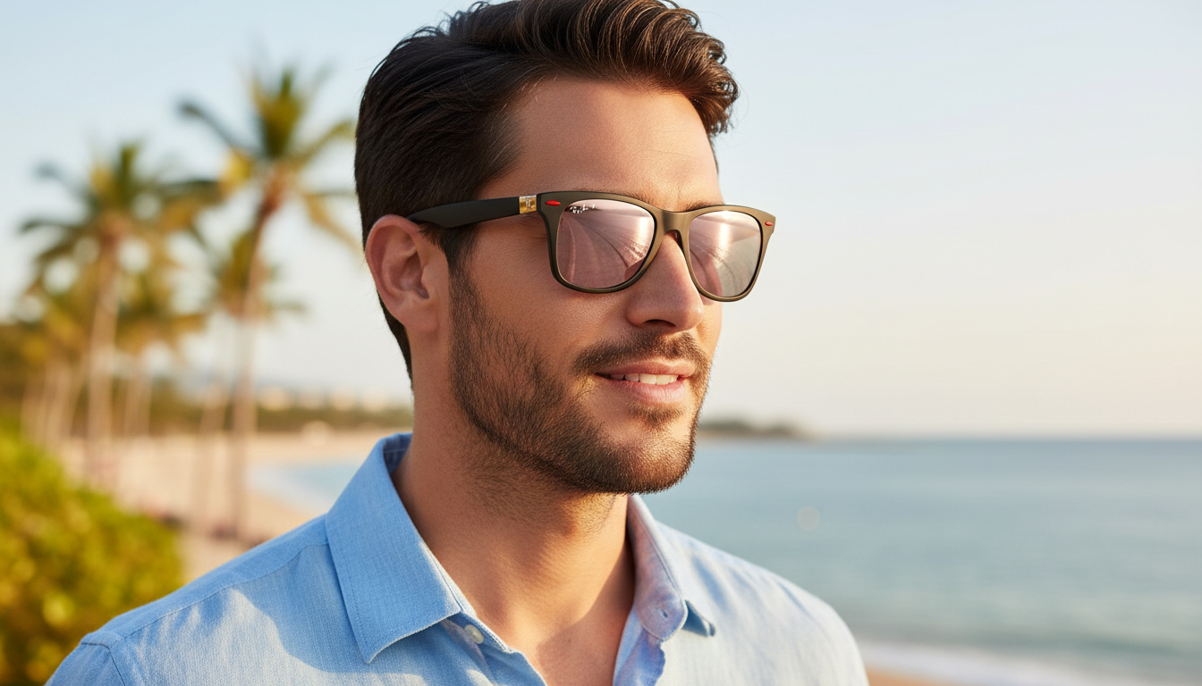 Widok z przodu Ray-Ban FERRARI (RB4195M - F602H2)