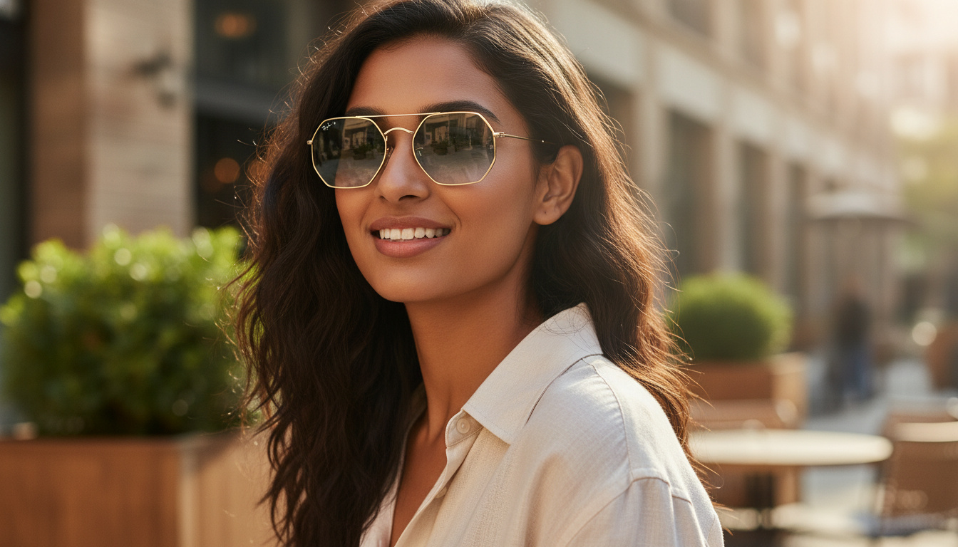 Widok z przodu Ray-Ban OCTAGONAL (RB3556N - 91233M)